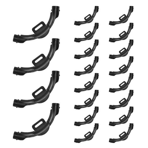PEX Tubing Bend Support, 20 Packs 90° Bend Support Compatible with 1/2-in. PEX Pipes Connector,Rust Resistant