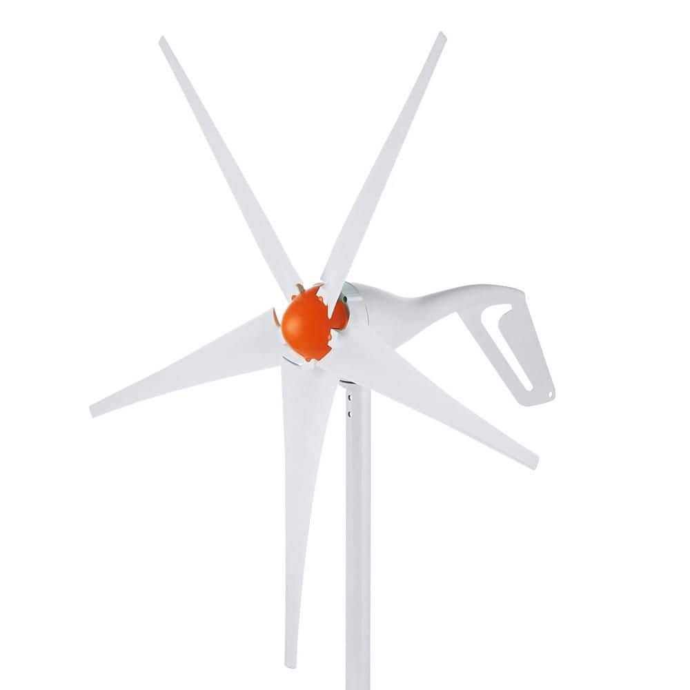 500-Watt Wind Turbine Generator Kit with 12-Volt MPPT Controller, 5-Blade D