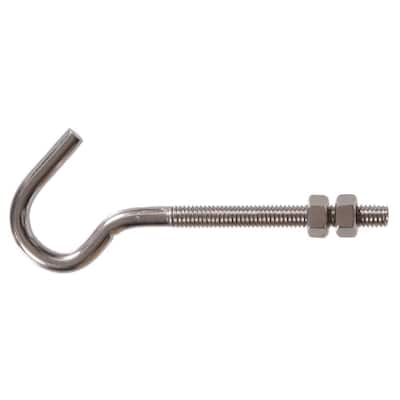 Everbilt 5/16 in. x 4-1/4 in. Stainless Steel Screw Eye 813656 - The Home  Depot