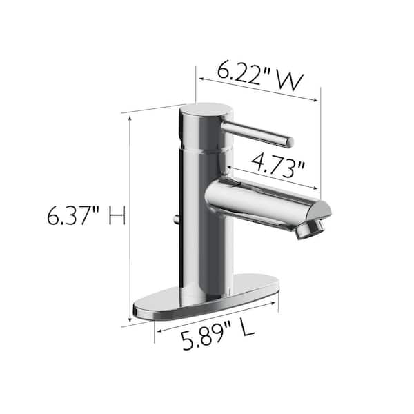 Eastport II Single-Handle Bathroom Faucet in Polished Chrome