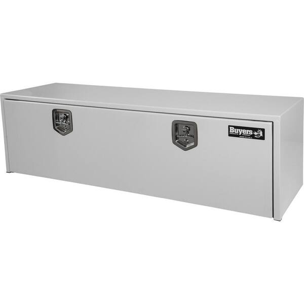 Buyers Products Company 18 in. x 18 in. x 60 in. White Steel 