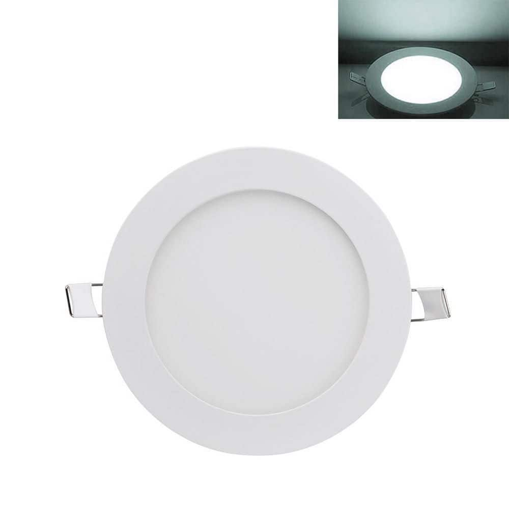 Nersunda 6.18 in. 9-Watt 540 Lumens Ultra-Thin Round LED White Recessed ...