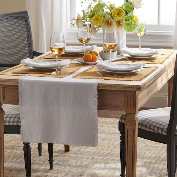 Company Cotton Solid Fringe Placemat (Set of 4)