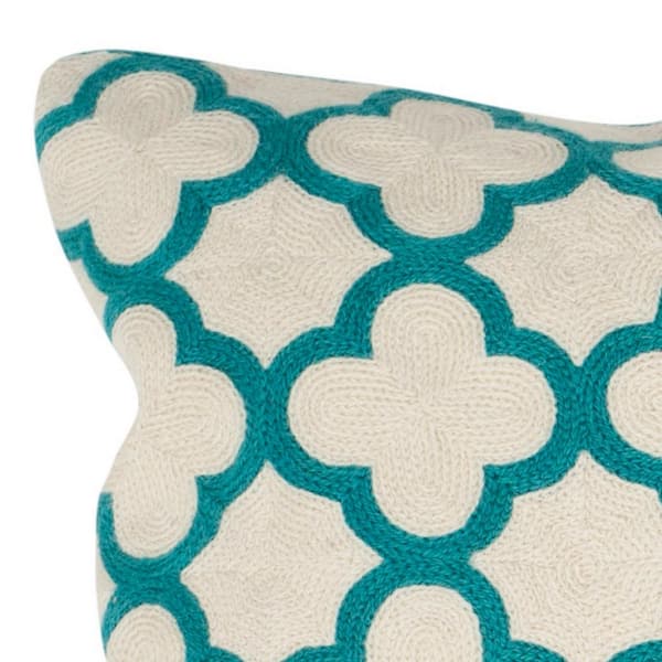 mainstays fretwork decorative pillow