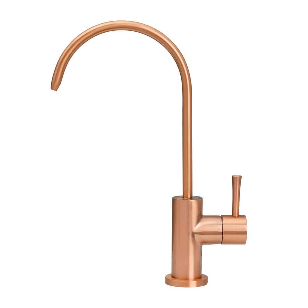 1-Handle Copper Finish Drinking Fountain Water Faucet
