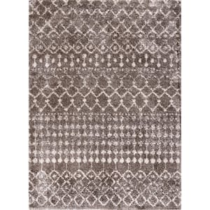 Moroccan Barbara Brown 5 ft. x 8 ft. Area Rug