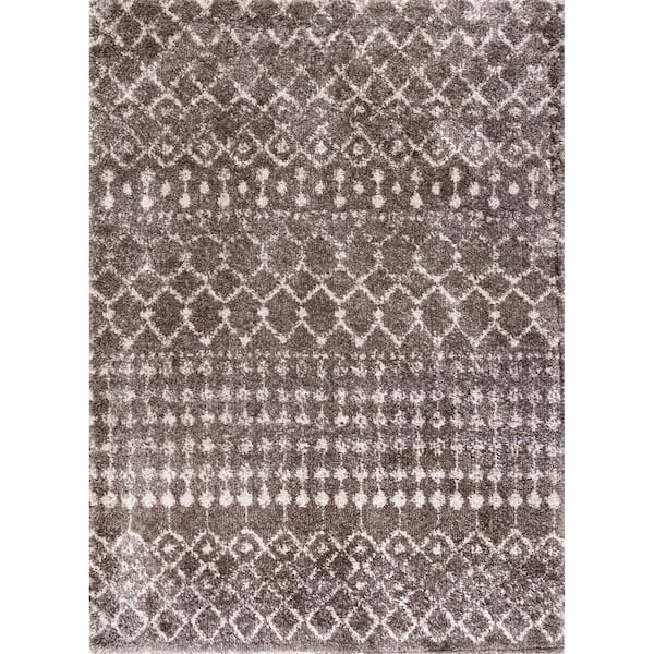 nuLOOM Moroccan Barbara Brown 7 ft. x 9 ft. Area Rug