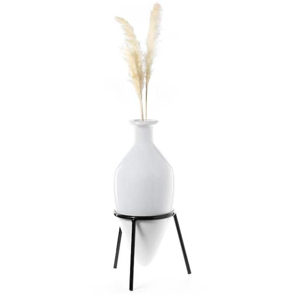 Uniquewise Antique Style Vase, Old Fashioned Amphora, Vase on