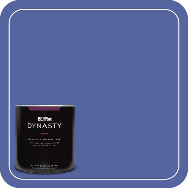 BEHR DYNASTY 1 qt. #T13-9 Electrify Eggshell Enamel Interior Stain-Blocking Paint and Primer