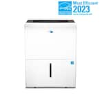 Energy Star 50-Pint Portable Dehumidifier with Built-in Pump in White