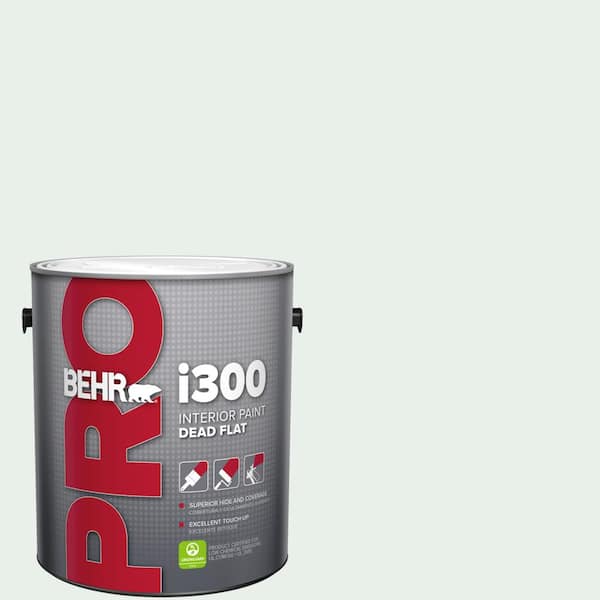 BEHR PRO 1 gal. #PPL-36 Cool Reflection Dead Flat Interior Paint