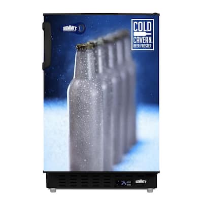 2.68 cu. ft. Upright Beer Freezer in Blue and Black