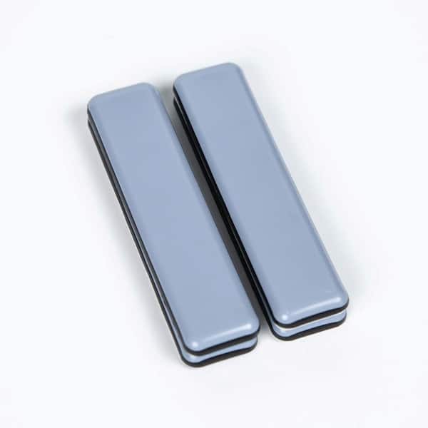 Magic Sliders 8024 Series 8PK 15/16" SQ Slider, White, 1