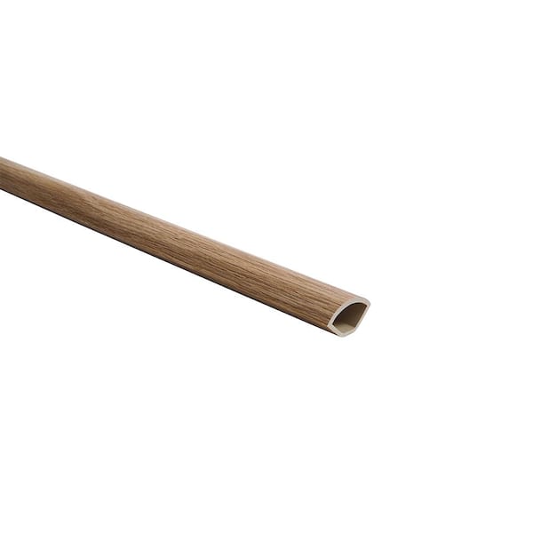 Malibu Wide Plank French Oak Dorris 0.59 in. Thickness X 1.023 in. Width X 94.48 in. Length Quarter Round Molding