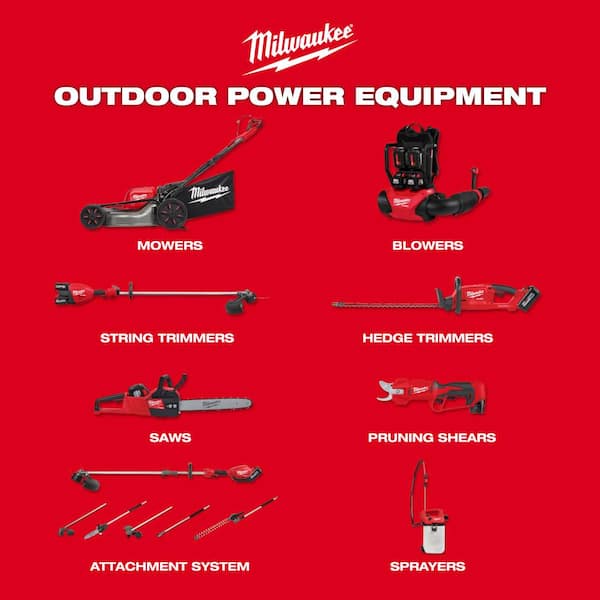 Milwaukee M18 FUEL QUIK-LOK 8 in. Edger Attachment and M18 FUEL