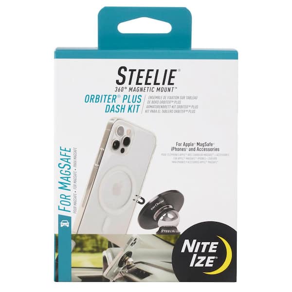 Steelie Orbiter Plus Dash Kit - Black