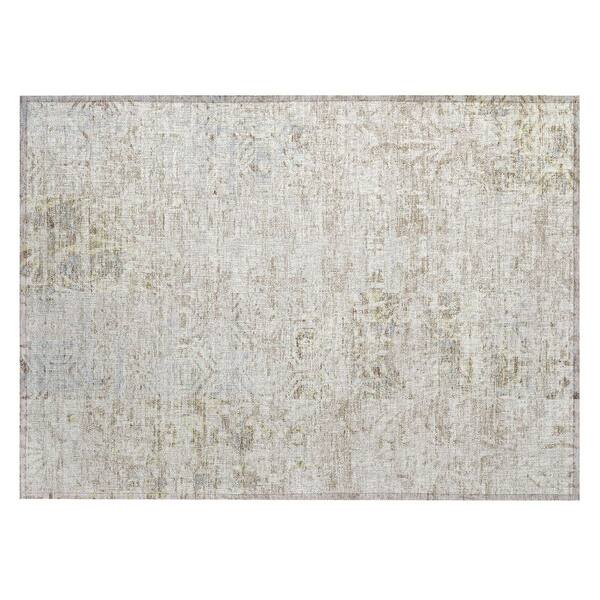 Chantille Machine Washable Indoor/Outdoor Abstract ACN2785 Ivory 2 ft. x 3 ft. Accent Rug