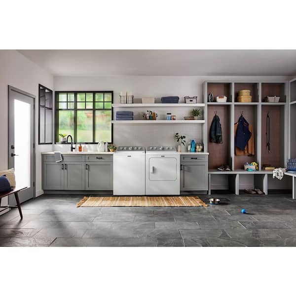 4.8 cu. ft. Top Load Washer in White with Impeller, Pet Pro Option and Extra Power