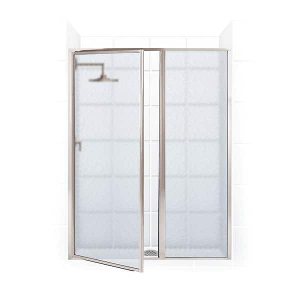 Fgi CVDP6069-CL-BN Shower Door, Brush Nickel, Pivot, 69 in