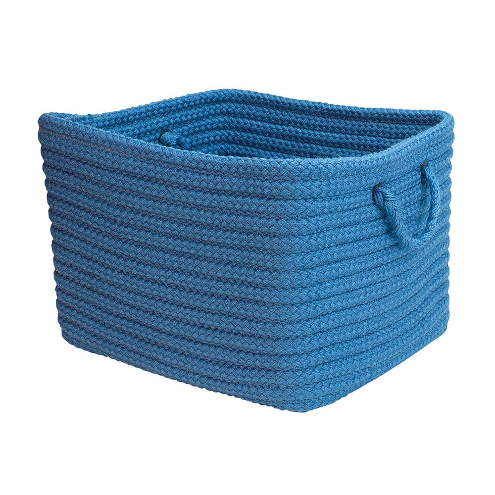 16 in. x 12 in. x 10 in. Modern Mudroom Storage in Dusk Blue