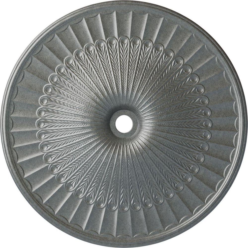 3-3/8 in. x 51 in. x 51 in. Polyurethane Galveston Ceiling Medallion, Platinum price history on PriceWatchPro