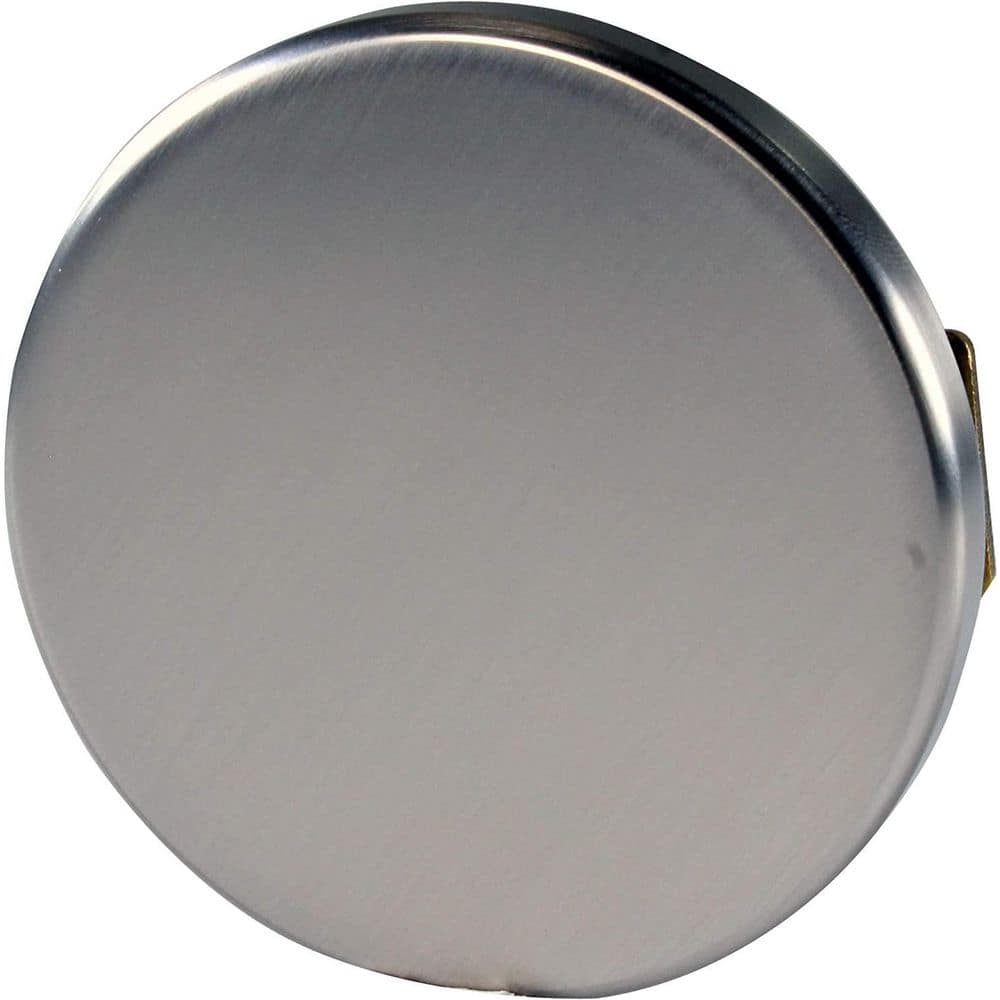 Stainless Steel Round Toe Touch Tub Drain Assembly