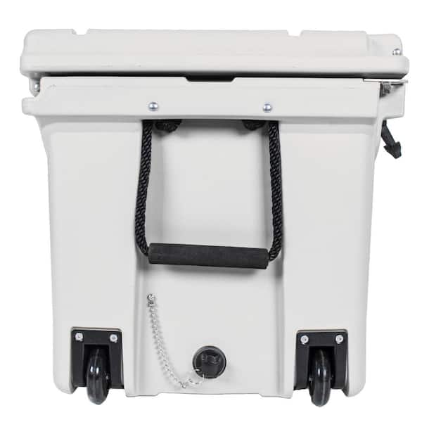 Aionor 85QTWhiteCooler–Bear-Resistant,Rotomolded,6