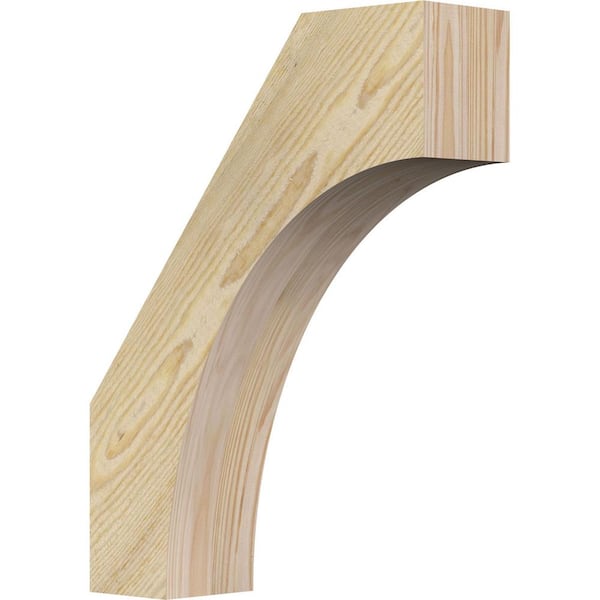 Ekena Millwork 4"W x 14"D x 18"H Westlake Rough Sawn Knee Brace, Douglas Fir