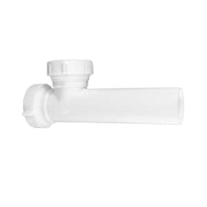 1-1/2 in. x 5 in. L Polypropylene End Outlet Tee for Trap for Tubular Drain Applications