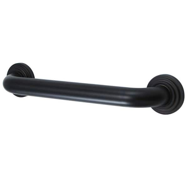 Kingston Brass Milano 18 in. x 1-1/4 in. Grab Bar in Oil Rubbed Bronze ...