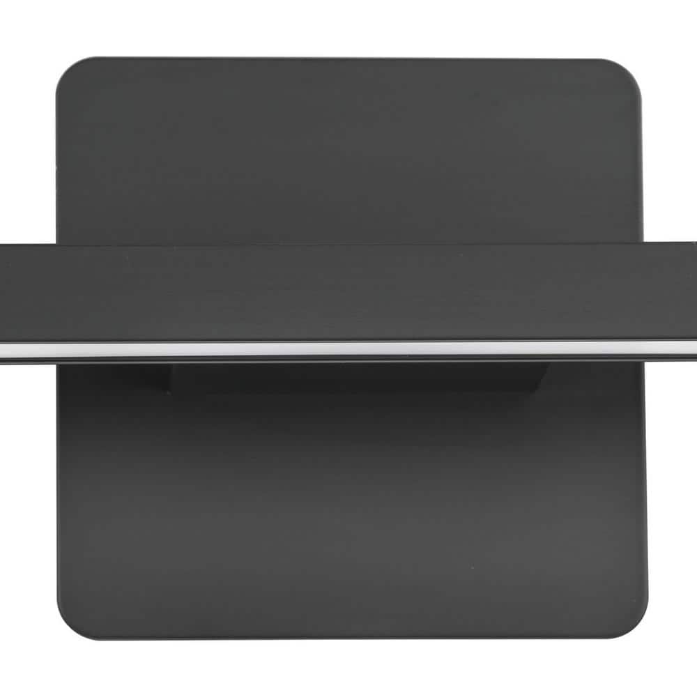 16-Inch Matte Black Aluminum LED Linear Vanity Light