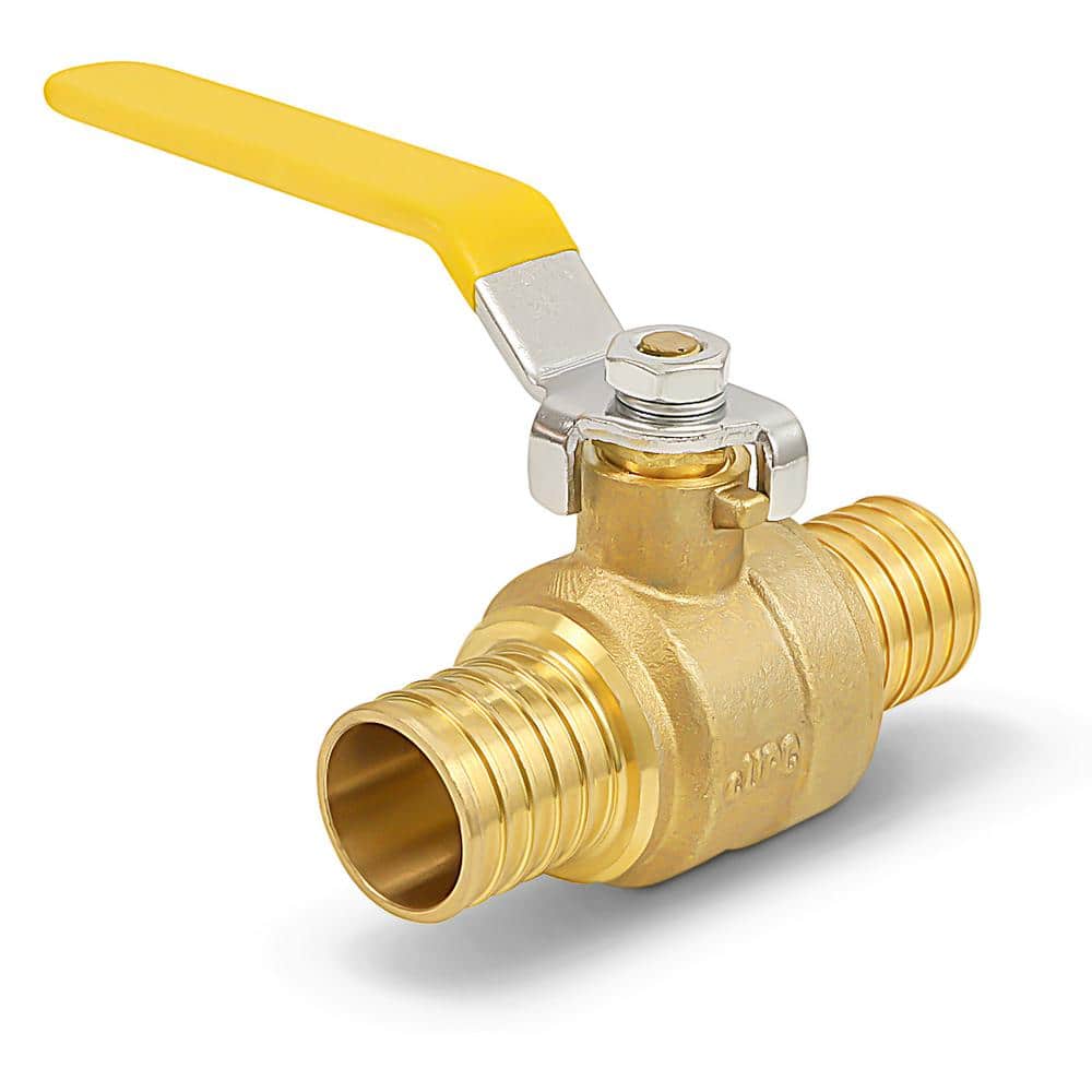 1/2 in. Full Port PEX Barb Ball Valve Water Shut Off price history on PriceWatchPro