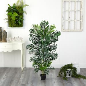 5 ft. Artificial Areca Palm Tree UV Resistant (Indoor/Outdoor)
