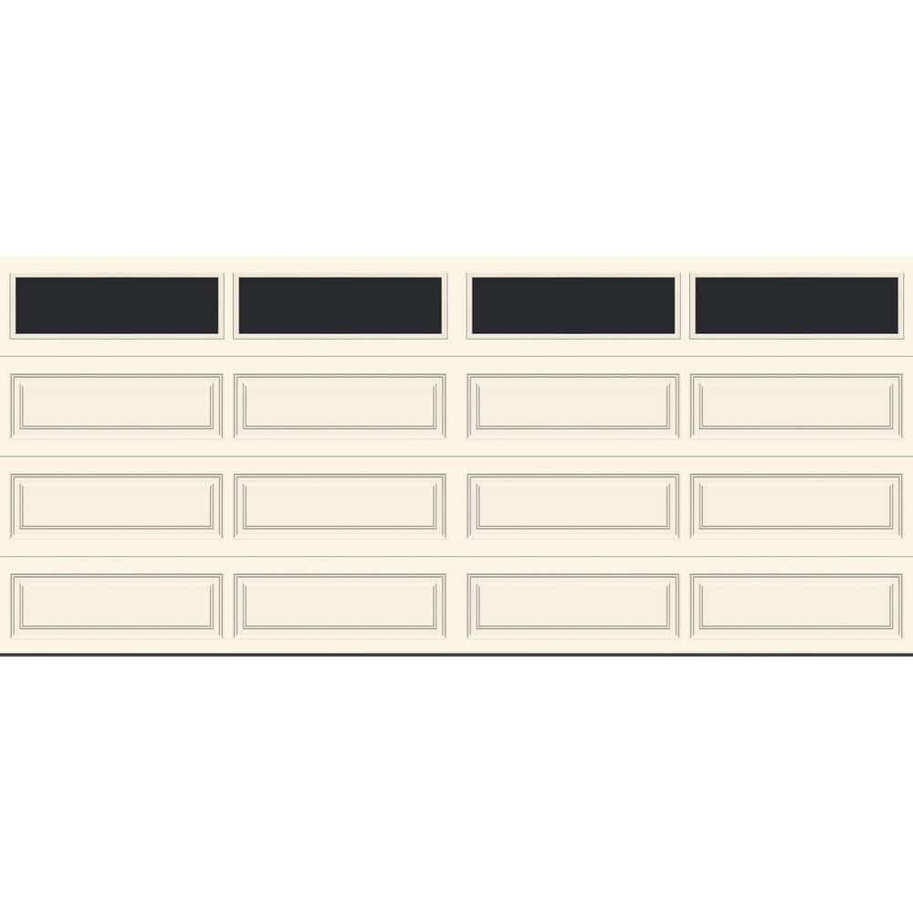 Clopay Classic Steel Long Panel 16 ft. x 7 ft. Insulated 6.5 R