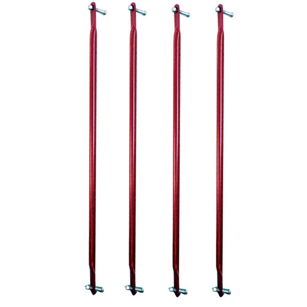 PRO SERIES 5 Ft Guard Rails 4 Piece GSGR5 4 The Home Depot