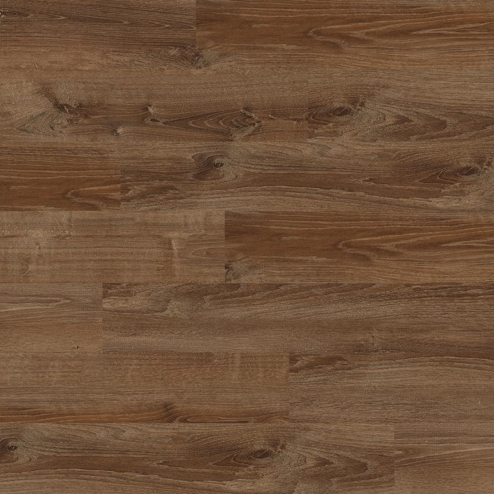 Burnt Oak 6 MIL x 8.7 in. W x 48 in. L Click Lock Waterproof Luxury Vinyl Plank Flooring (20.06 sqft/case)