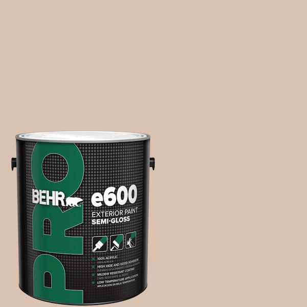 BEHR PRO 1 gal. #S220-2 Artisan Tea Semi-Gloss Exterior Paint
