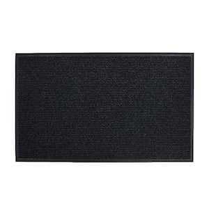 tonchean Rubber Drainage Floor Mat 82.6 x 35.4 Inch Rubber Kitchen Mats  with Drainage Holes and Non-Slip Bumps Indoor Outdoor for Commercial