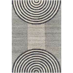 Granada 8 ft. x 10 ft. Tan/Black Geometric Indoor Area Rug