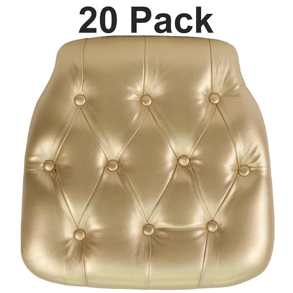 Carnegy Avenue Gold Chair Pad (Set of 20)