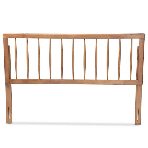 Baxton Studio Valin Ash Walnut Full Headboard