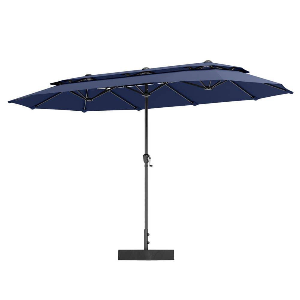 13 ft. Market Patio Umbrella 2-Side  Double Top in Blue price history on PriceWatchPro