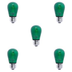 11 - Watt Equivalent S14 Dimmable Medium Screw LED Light Bulb N/A N/A (5-Pack)