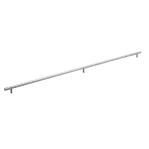 Tivoli Collection 40 1/8 in. (1010 mm) Brushed Stainless Steel Modern Cabinet Bar Pull