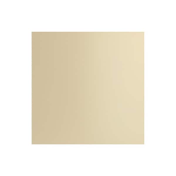 WeatherStrong Miami 13 in. W x 0.75 in. D x 13 in. H Beige Cabinet Door Sample Bluff Beige Matte