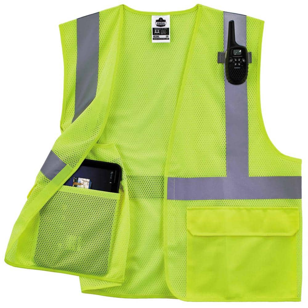 GLoWEAR 4XL/5XL Lime Hi-Vis Type R Class 2 Standard Mesh Vest price history on PriceWatchPro