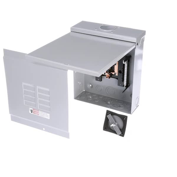 Siemens EQ 125 Amp 8-Space 16-Circuit Main Lug Outdoor Load Center