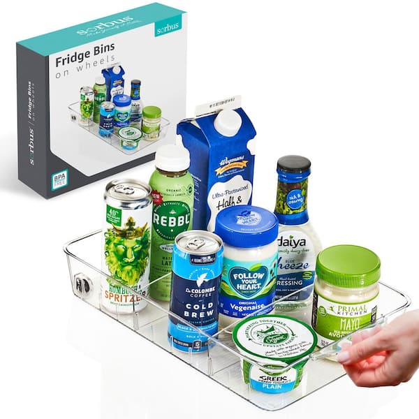 Rollout Fridge Caddy