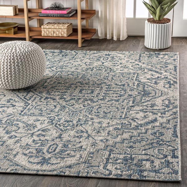https://images.thdstatic.com/productImages/af8c3362-c411-4b33-8e4d-69eaa0f09e0e/svn/navy-gray-jonathan-y-outdoor-rugs-smb105b-9-fa_600.jpg