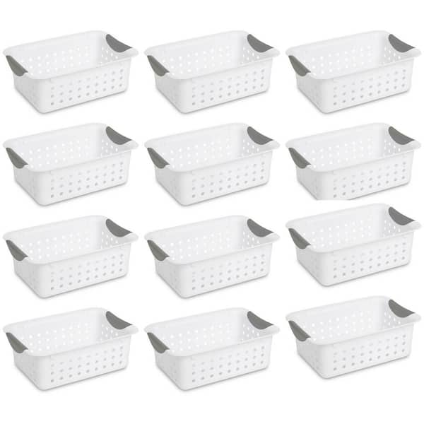 Plastic Storage Basket, Plastic Baskets For Organizing, Plastic